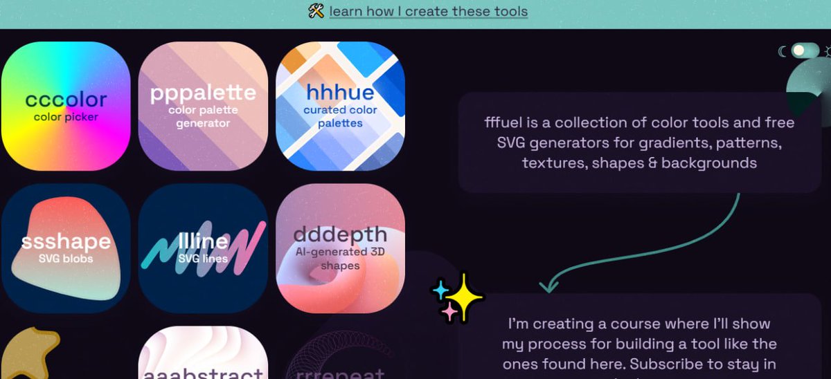 Ameera_Eng9's tweet image. موقع fffuel.co جميل جدا لل #Front_End Developer مجاني ويقدم:
خلفيات
الوان  
SVG
مع امكانية الحصول على الكود 

@DrKhaledUtaibi