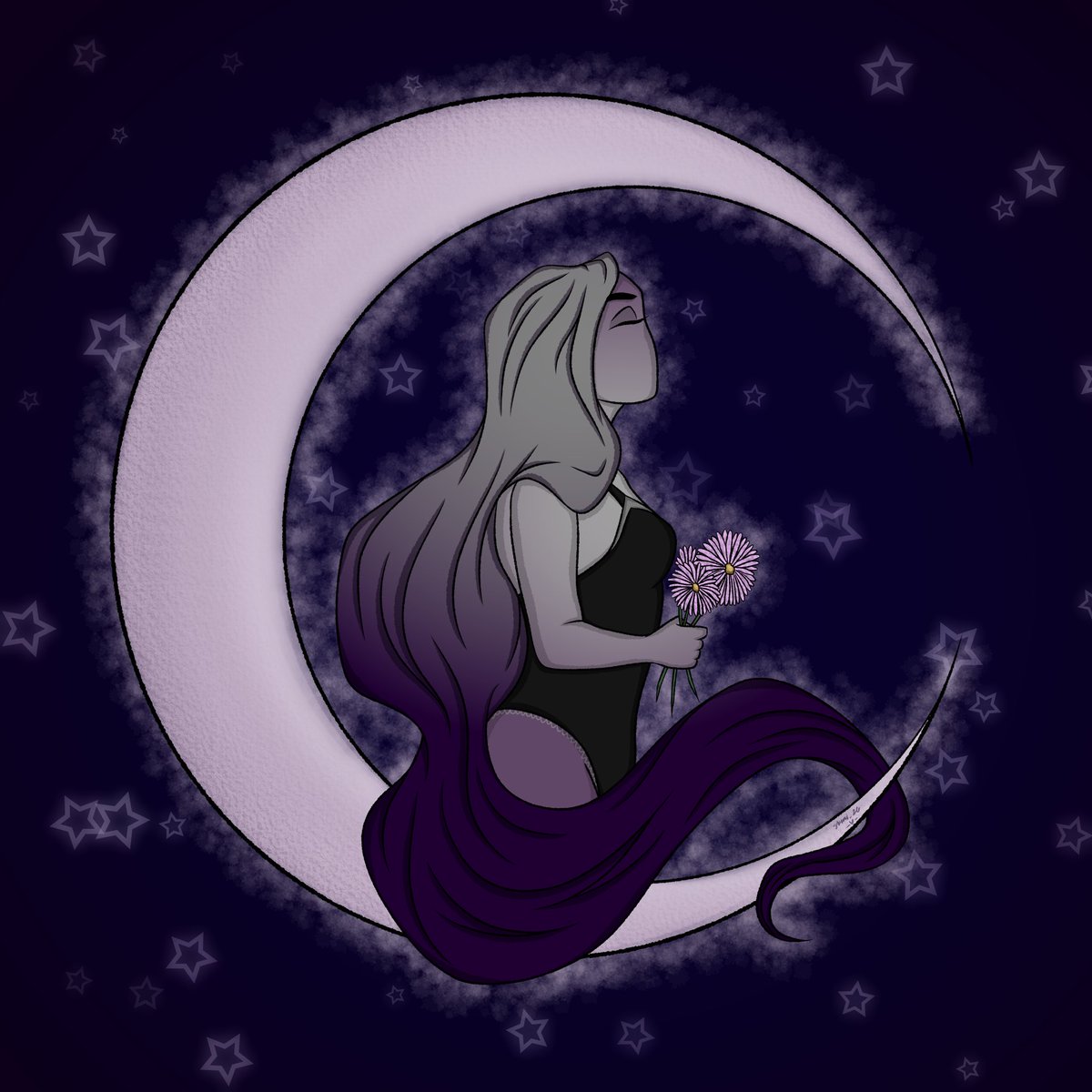 skrai_26's tweet photo. tia’s moon garden ☾ .* ✿ 
@tiainthestars https://t.co/cyaRlZam90