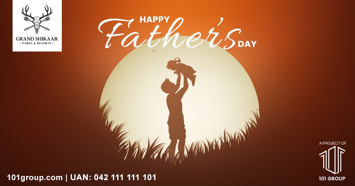 GrandShikaar's tweet photo. Celebrating the unbreakable bond a child shares with it's Father. They hold our hand, teach us to walk, and stay by our side through every high and low of our lives. 

Happy Father's Day!

#GrandShikaar #ParksandResorts #HeavenInTheWild #101Group #FathersDay #HappyFathersDay https://t.co/3I2fLrHzDW