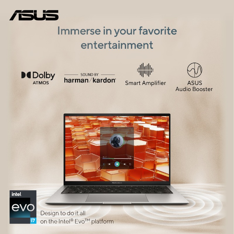 ASUSEgypt's tweet photo. انتاجية اعلى ،مجهود أقل مع ASUS Zenbook S13 OLED ، القوة والأناقة في جهاز واحد.
أنحف لابتوب OLED مقاس 13.3 بوصة في العالم
#ASUSZenbookS13OLED #ZenbookS13OLED #S13OLED #ASUSOLED #ASUSLuminaOLED #ASUSEgypt