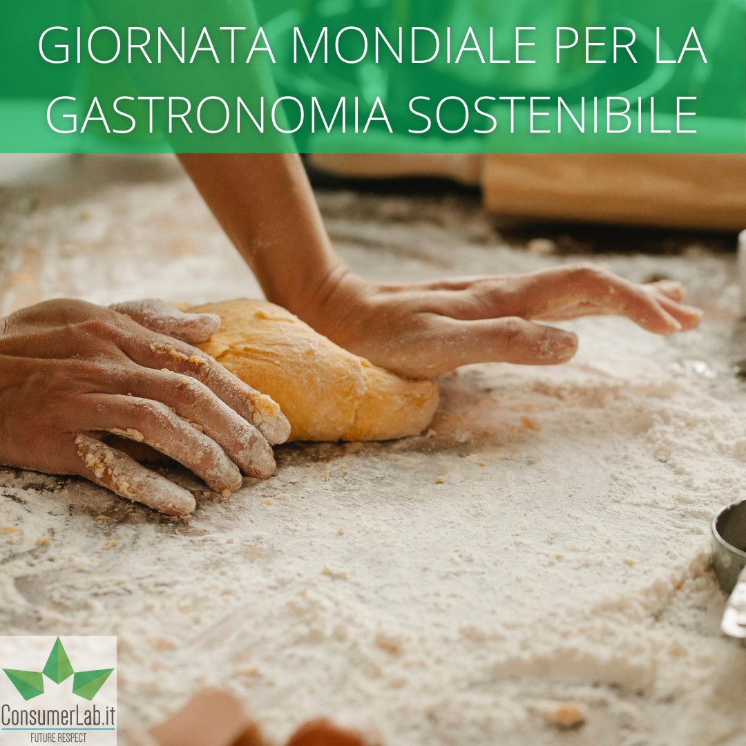 Oggi domenica 18 giugno si celebra LA GIORNATA MONDIALE PER LA GASTRONOMIA SOSTENIBILE.
✅La Giornata pone l'accento sulla necessità di produrre e consumare cibo sostenibile per raggiungere gli Obiettivi di Sviluppo Sostenibile fissati dalle Nazioni Unite.