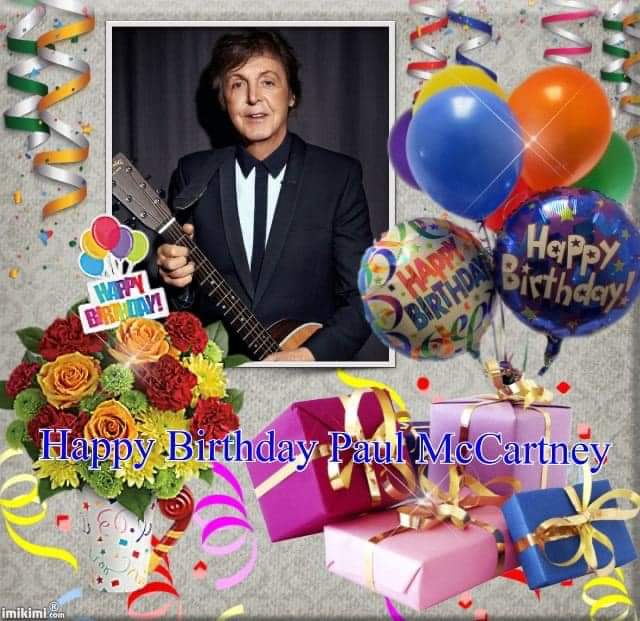 Happy Birthday Paul McCartney  