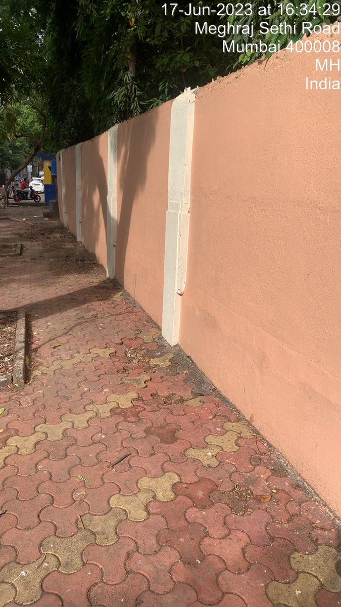 MCAALM1's tweet photo. @mybmcWardE @MybmcIO 
requesting Maintenance Dept to remove, level the base &amp; refix the paver blocks as multiple patches are uneven(can cause injury).PCO is requested for regular Rodent treatment(holes can be seen). Location: pavement outside Baug E Rehmat CHS, Meghraj Sethi Marg https://t.co/JODVAcwQV5