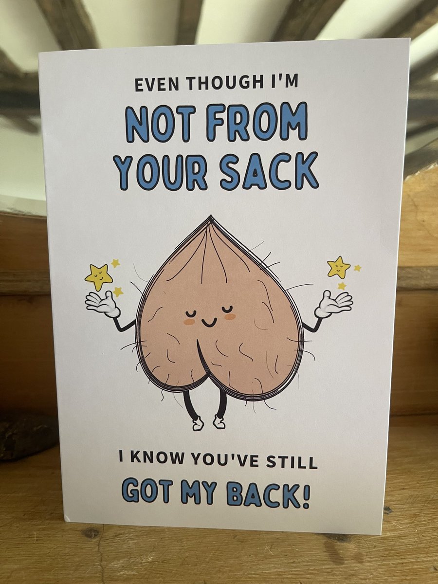 RT @RE_McGEE: My daughter is known for her love of inappropriate cards, she excelled at Father’s Day today. https://t.co/0rcxNQQgfY