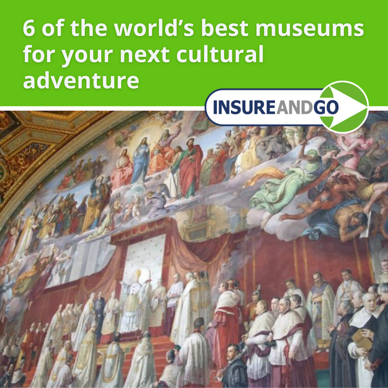 InsureandGo's tweet image. #FromTheBlog 💻

🧳 “For many of us, one of the best parts of travelling is to learn about the history and people of the area. 

One great way of finding out about new cultures is to visit local museums during your trip.“

🟢 insureandgo.com/blog/sights-an…

#InsureandGo