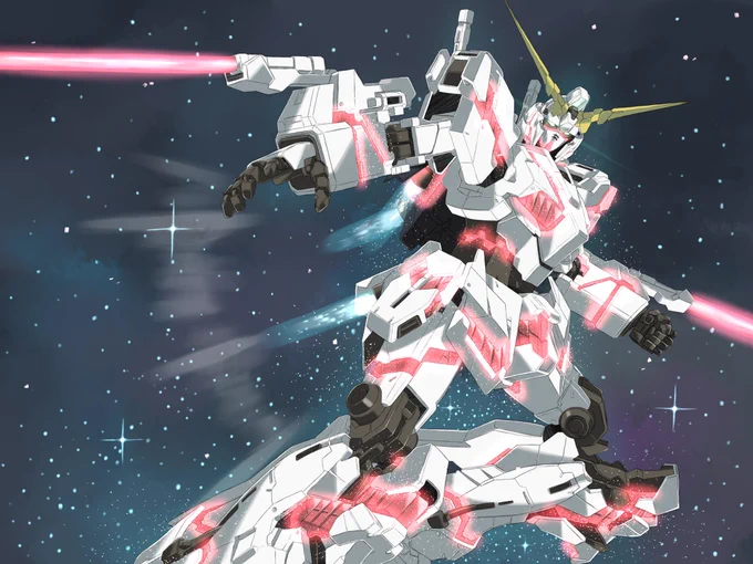 #3億アカウントの中から私を発掘してください #絵柄が好きっていう人にフォローされたい  ガンダムと可愛い子を描いてます…!