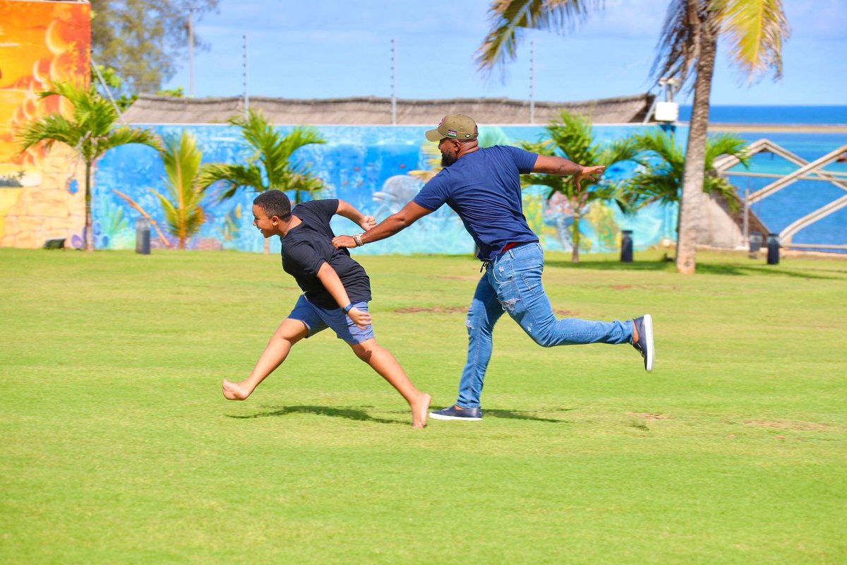 When my father didn’t have my hand, he had my back. 
#HappyFathersDay