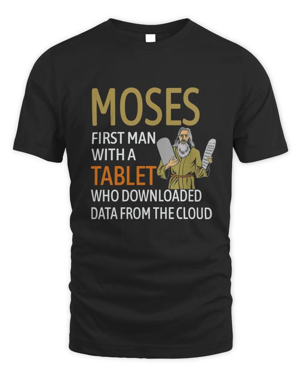 From the Red Sea to the Cloud: Moses, the OG cloud downloader ☁️🌊🌩️
Order here: propertee.space/passover-moses…