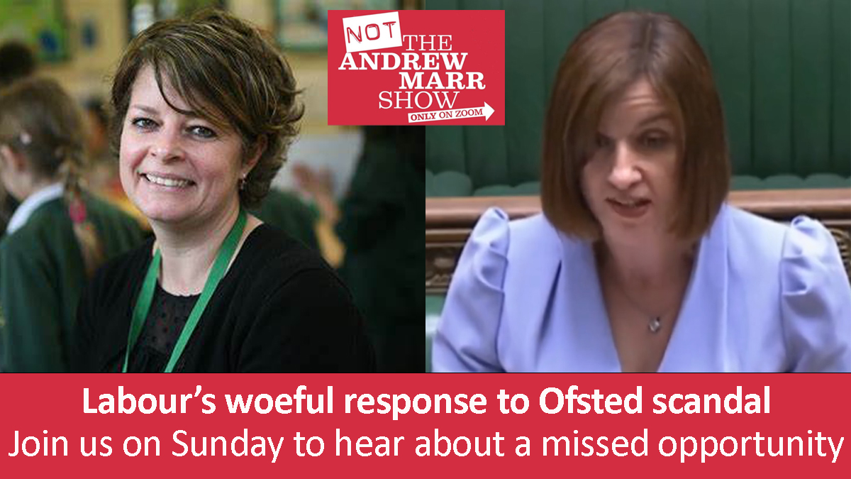 Join us from 10:45 for our discussion on Ofsted's 'reform' and Labour's response.
👉Plus, what is the link between Ofsted and academisation?
Register here to watch👇
ow.ly/qCHu50ORcJg