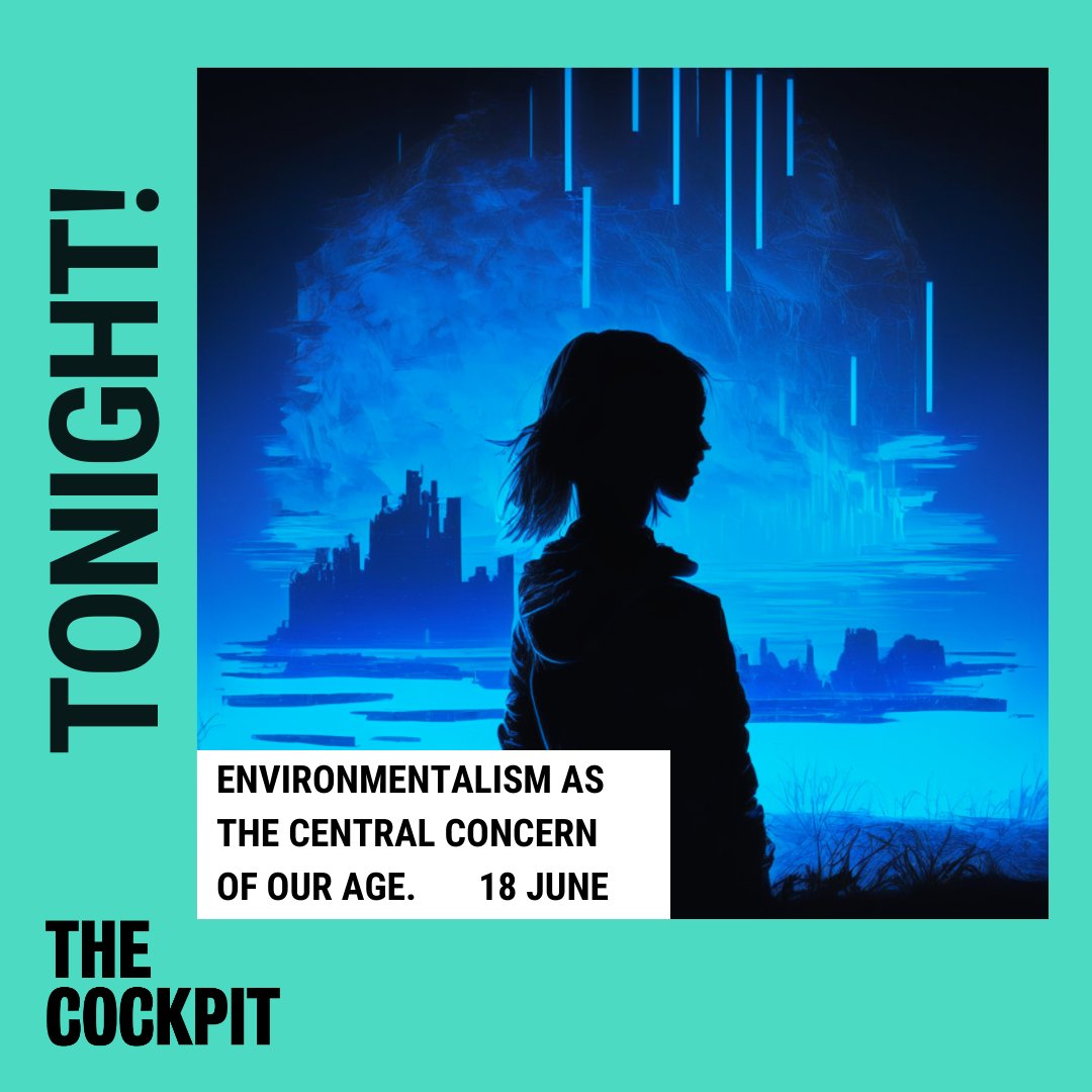 TONIGHT! 
ENVIRONMENTALISM AS THE CENTRAL CONCERN OF OUR AGE
4 Play in 1 hour, with the environment as their central theme. 
18 June, 7:30 pm
By <a href="/patchplays2020/">Patch Plays</a> 
ow.ly/i2Re50OrVph