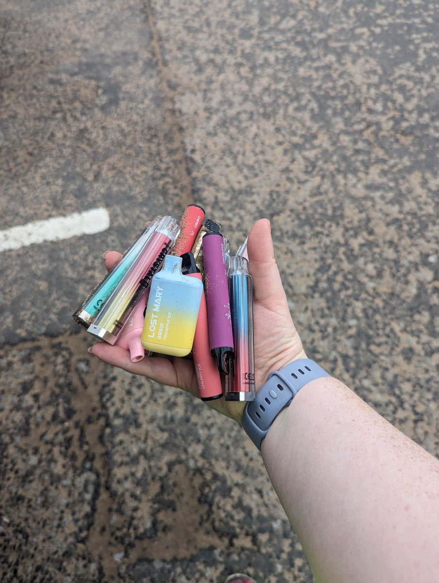 Another handful of vapes rescued from Irvine Beach. 

#Bandisposablevapes