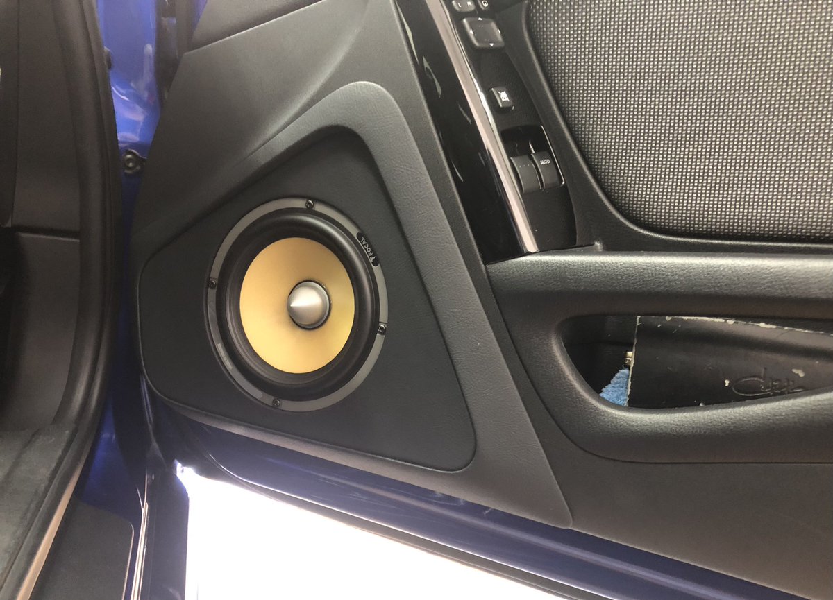 TwistPump's tweet photo. ドアエンクロージャー！
約1ヶ月の期間を経て遂に完成！まるで純正の様な仕上がり◎
良い音♪ https://t.co/jypkNo9wR7
