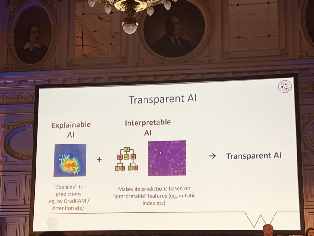 atman_ci's tweet image. The very last shots from this great #ECDP2023, the last invited speaker Prof N. Rajpoot @nmrajpoot with a wonderful lecture on the concepts of #explainability and #interpretability of #AI applied to #Pathology well-explained through the interesting works of his excellent UK group