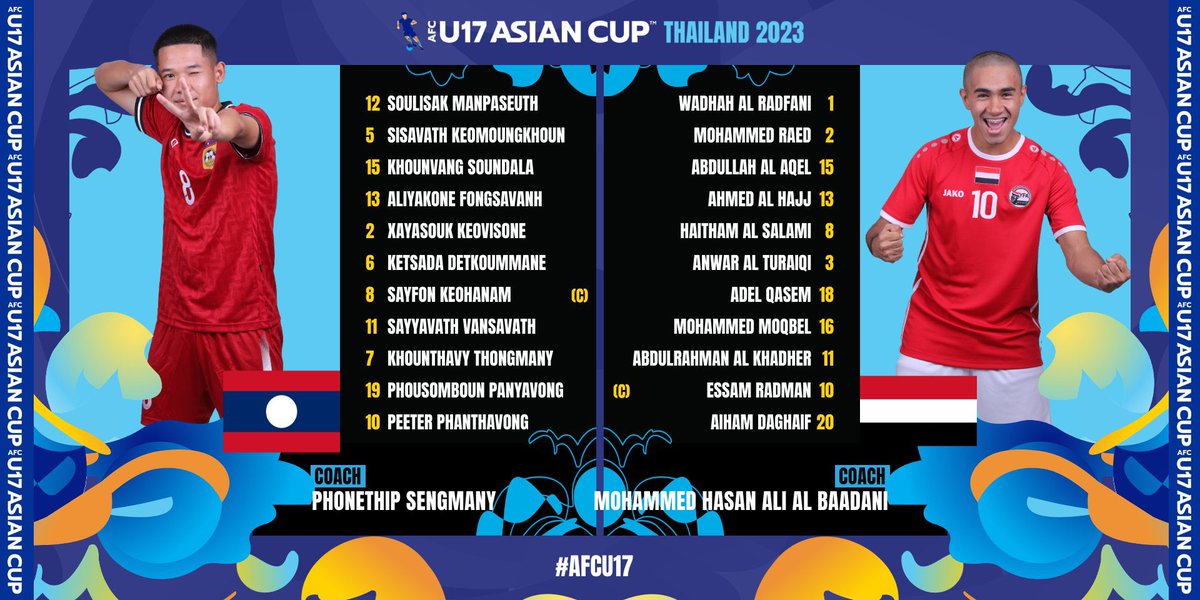 منتخبنا الوطني يواجه لاوس في ثاني مبارياته بكأس آسيا للناشئين 🇾🇪
الفوز اليوم يعني حصد بطاقة التأهل إلى دور الثمانية ،
كل التوفيق لأسود سبا 💙👏🏻..

#اليمن 
#كاس_اسيا_للناشئين 
#Yemen