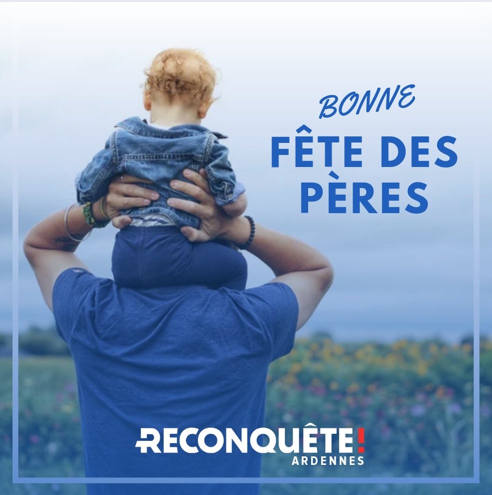 Nous souhaitons une très belle fête à tous les papas !

#FeteDesPeres #Reconquête