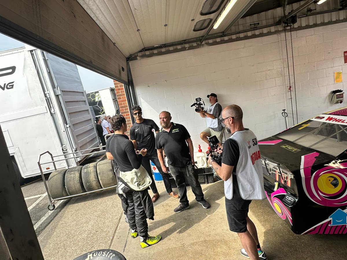 Race day 2 <a href="/AcademyMotorSp1/">Academy Motorsport</a> did a great job getting the car ready for todays race - onwards! #driver #euronascar <a href="/EuroNASCAR/">NASCAR Euro Series</a>