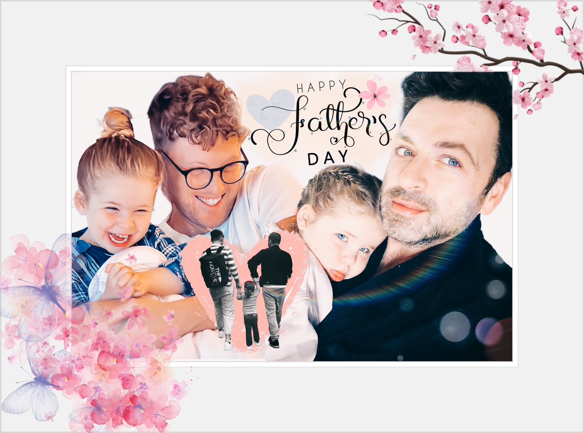 Happy Father’s Day to all amazing daddies out there and especially to these two wonderful daddies, @MarkusFeehily and Cailean! 🤩♥️ We are sure little Layla will spoil you with lots of hugs! 🥹🌈👨‍👨‍👧♥️