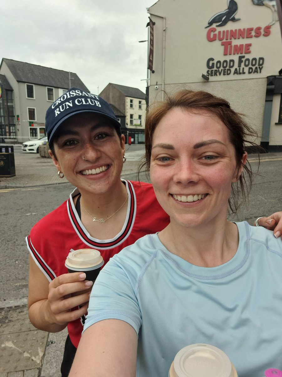 My @Seasessions #SundayMornings have changed 😅 

#croissantrunningclub #Enniskillen #adulting #running #sundaymorningrun #Fermanagh