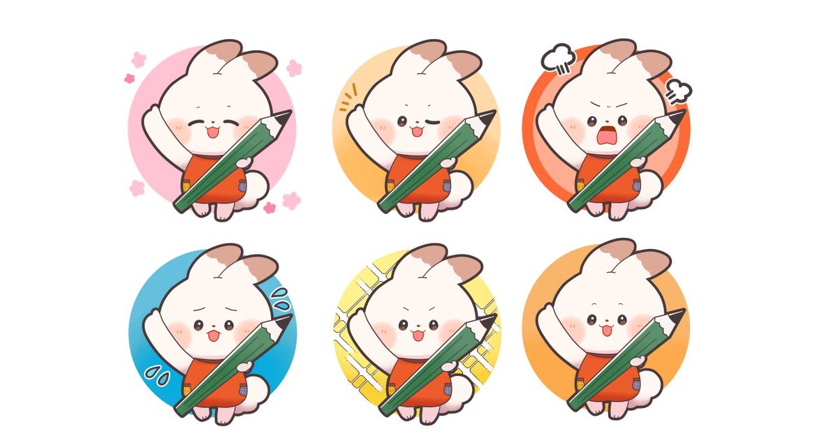 うさぎさんSDキャラクター風🐰✐☡ ⋆* https://t.co/yNfMS3S6km… https://t.co/X5O3FQdU7F