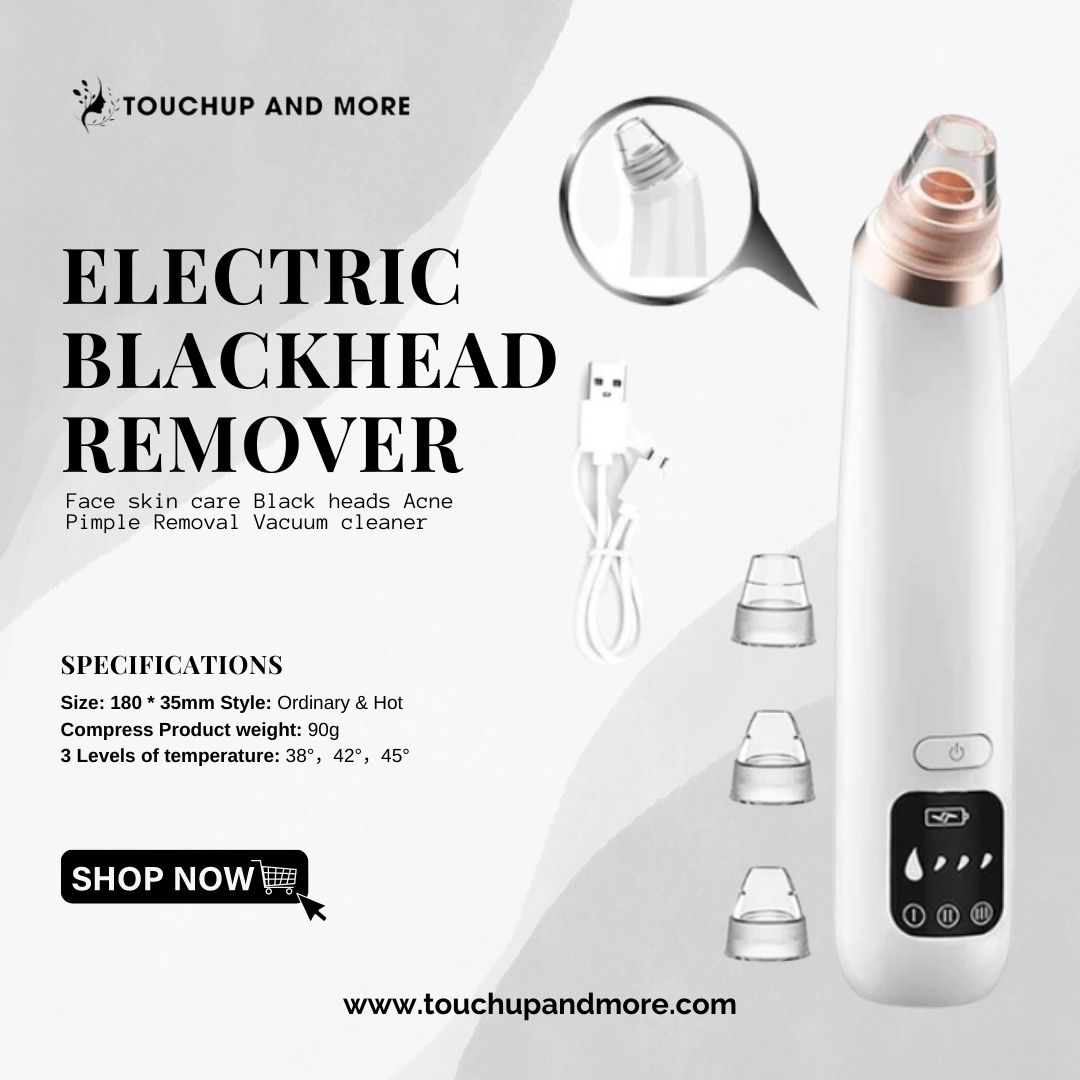 Say goodbye to blackheads with our Electric Blackhead Remover! 🌟✨ #BlackheadRemoval #ClearSkinGoals #PorePerfection #SkinCareEssentials #FlawlessComplexion #BlackheadNoMore