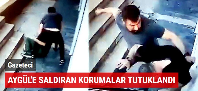 Gazeteci Sinan Aygül'e saldıran korumalar tutuklandı ilkehaber.com/haber/gazeteci… @<a href="/ilkehaber/">ilkehaber</a> aracılığıyla