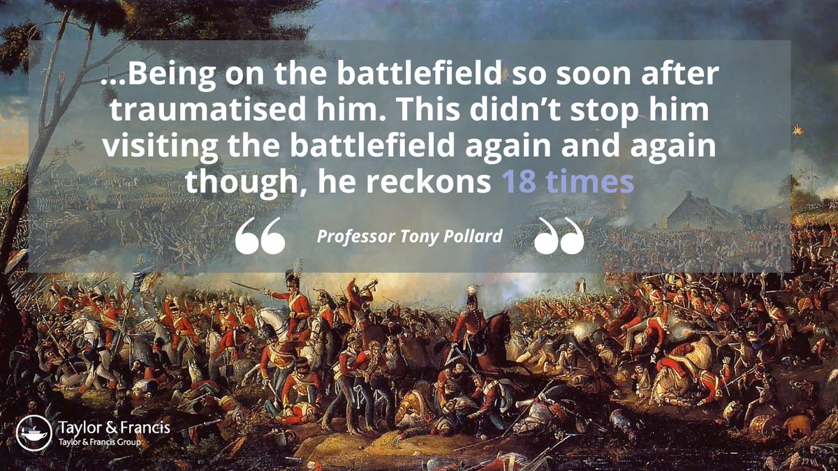 Today is 208 years since the Battle of #Waterloo. And a new study in @JofConflictArch, reveals a never published account of one the first men to visit the site after the conflict. Lead author @ProfTonyPollard details its significance 👇 tandfonline.com/doi/full/10.10… @DigWaterloo