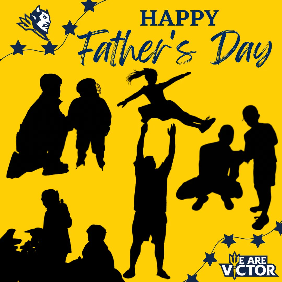 Happy Father’s Day to all our Victor Blue Devils’ Dads and Fatherly figures! 

“My father gave me the greatest gift anyone could give another person: He believed in me.” – Jim Valvano

Thank you for giving your time, support, and love. You’re appreciated!
#HappyFathersDay 💙💛