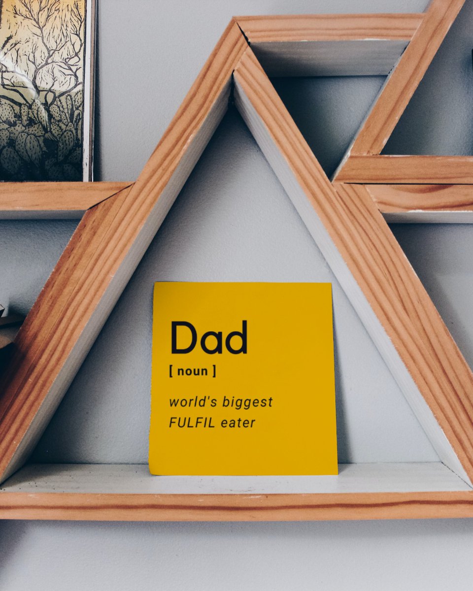 Happy Fathers Day to all the dads and father figures out there! 💪🏼👨‍👧‍👦 Being a father figure means you’re constantly on the go, so make sure to have your daily FULFIL and keep fuelled.