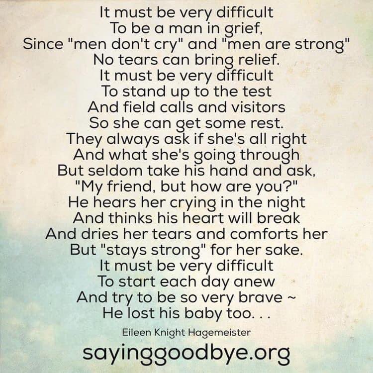 No truer words than these right here 🙏🏼

#FathersDay #Babyloss @SayingGoodbyeUK👼👼👼