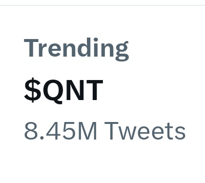 When I see #QNT trending, it means they are paying click farms and bot armies. Pure signs of a #shitcoin. Remind me again why we need medical #DataHarvesting?