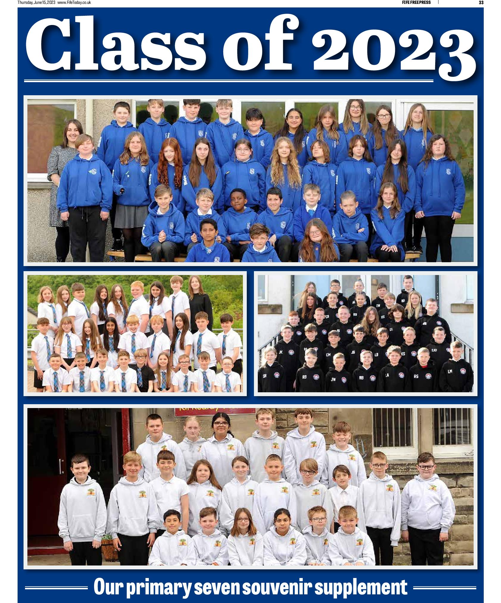 The Fife Free Press on Twitter "The P7 school pics are in this week's