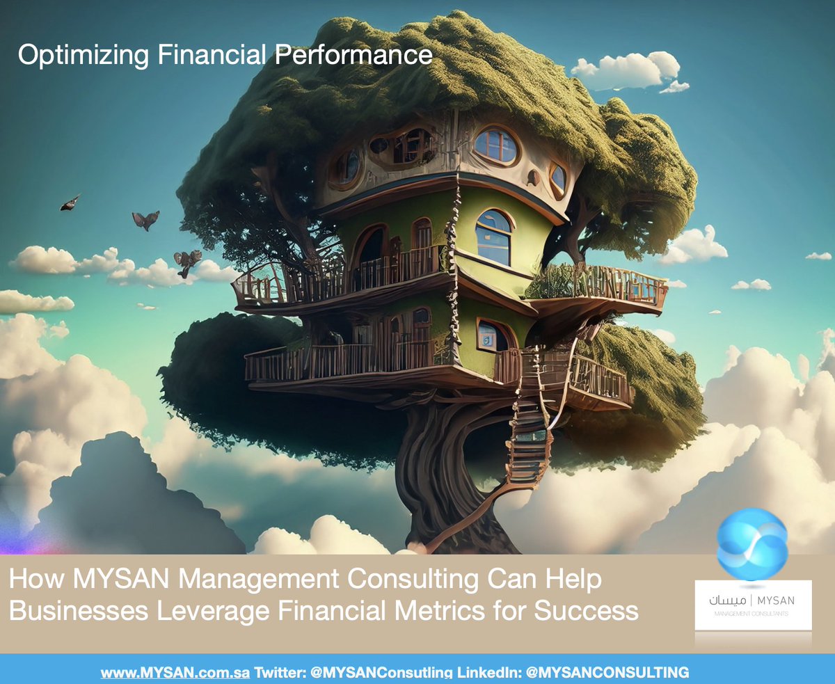 MysanConsulting's tweet image. Unlock the power of financial metrics with MYSAN Management Consulting! Our experts can help you measure financial performance, make informed decisions, and achieve your business goals. #FinancialMetrics #BusinessGrowth #ManagementConsulting

linkedin.com/feed/update/ur…