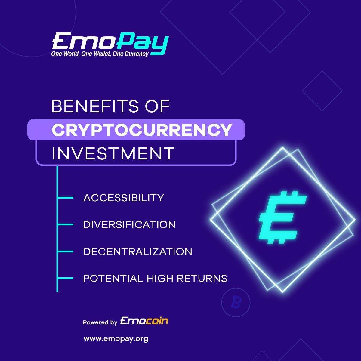 Unlocking the Power of Cryptocurrency Investment! 💰🚀

Stake now at emopay.org

#CryptoBenefits #HighReturnsAhead #Emocoin #CryptoRevolution #FinancialFreedom #Growth #InvestInYourFuture #Crypto #cryptocurrency #Emopay #investment #secure #benefits #sundayvibes