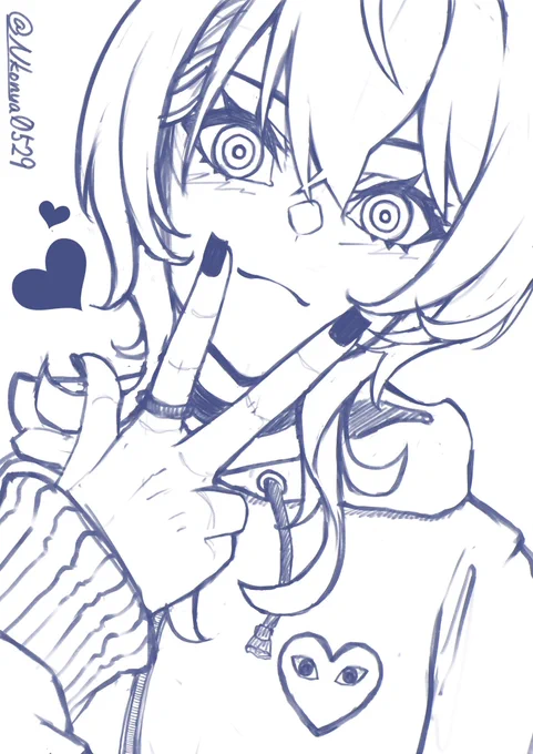 下描き集  #ほしまちぎゃらりー