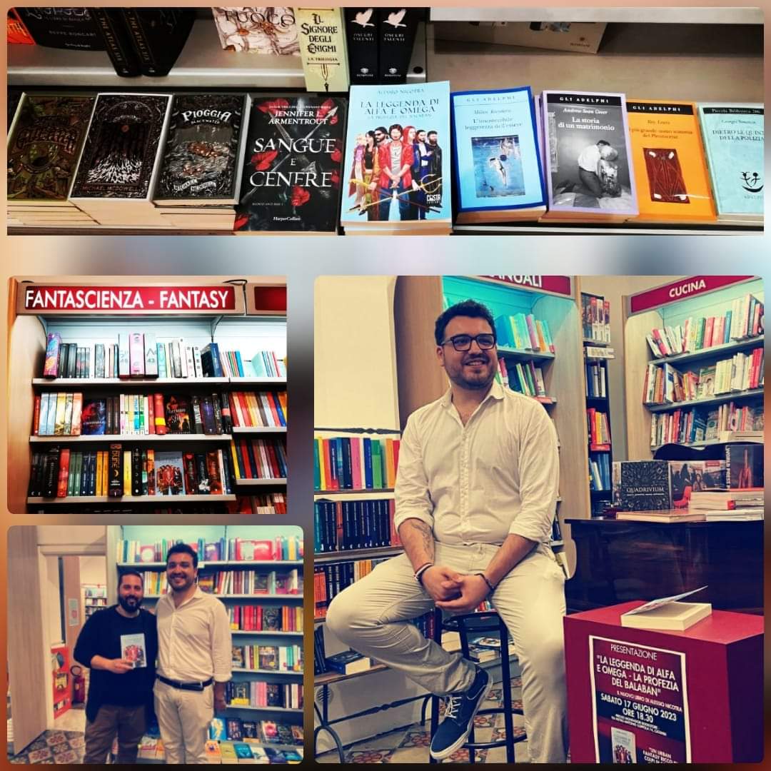 "La leggenda di Alfa e Omega - La profezia del Balaban" presentato ieri, con grande successo di pubblico, alla libreria Mondadori Bookstore Via Coppola di Catania! 📚
 
Alessio Nicotra e il suo 💥 urban fantasy... ne vedremo delle belle!

castaeditore.it