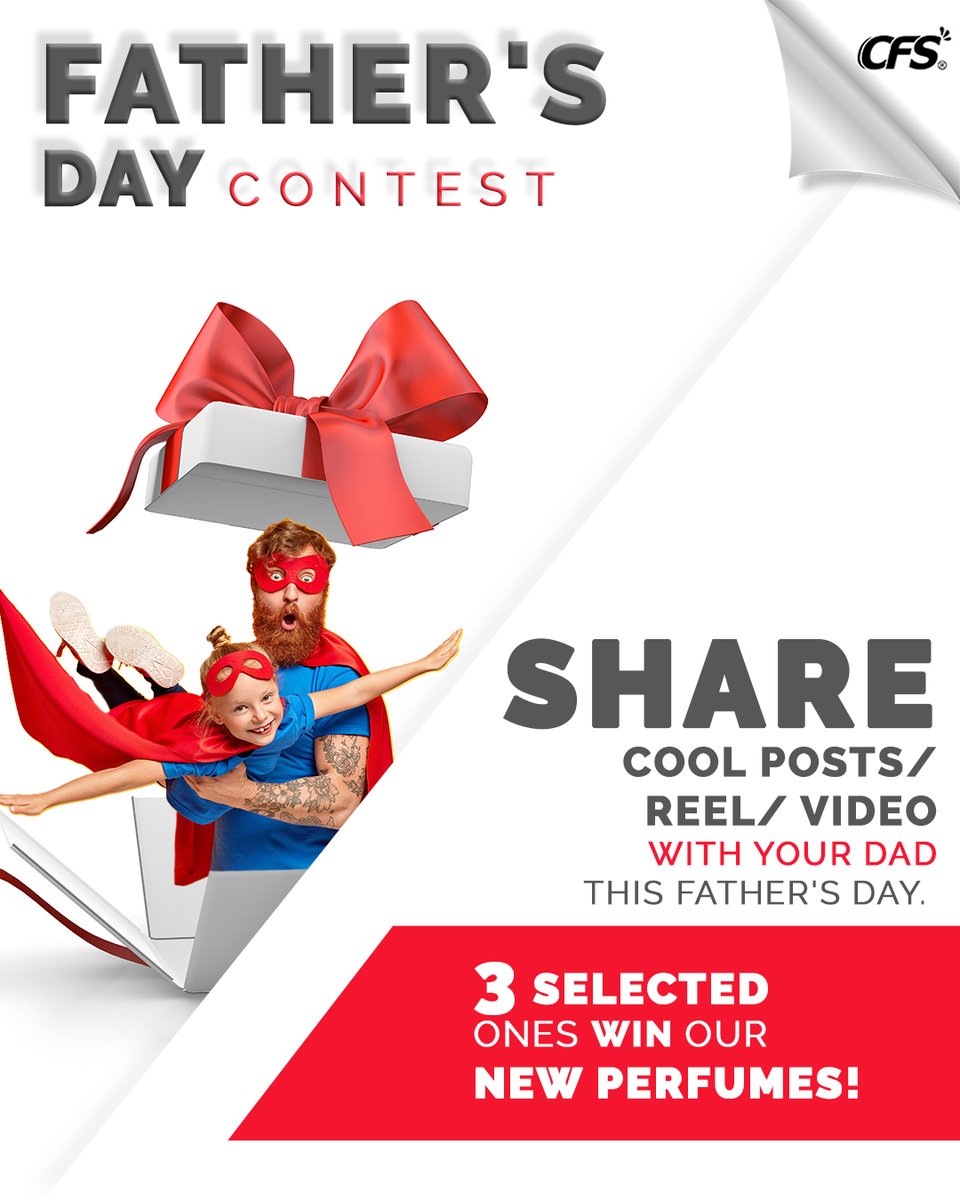 CFSPerfumes's tweet photo. and use hashtag #cfsperfumes #fathersdaycontest #indianperfumes #skinfriendlyperfumes #longlastingperfumes #ifracertifiedperfumes #EauDeParfums #FathersDay #fathersday2023
5) The contest ends on 19th June 2023, 6:00 pm https://t.co/IUvoYvWWtY