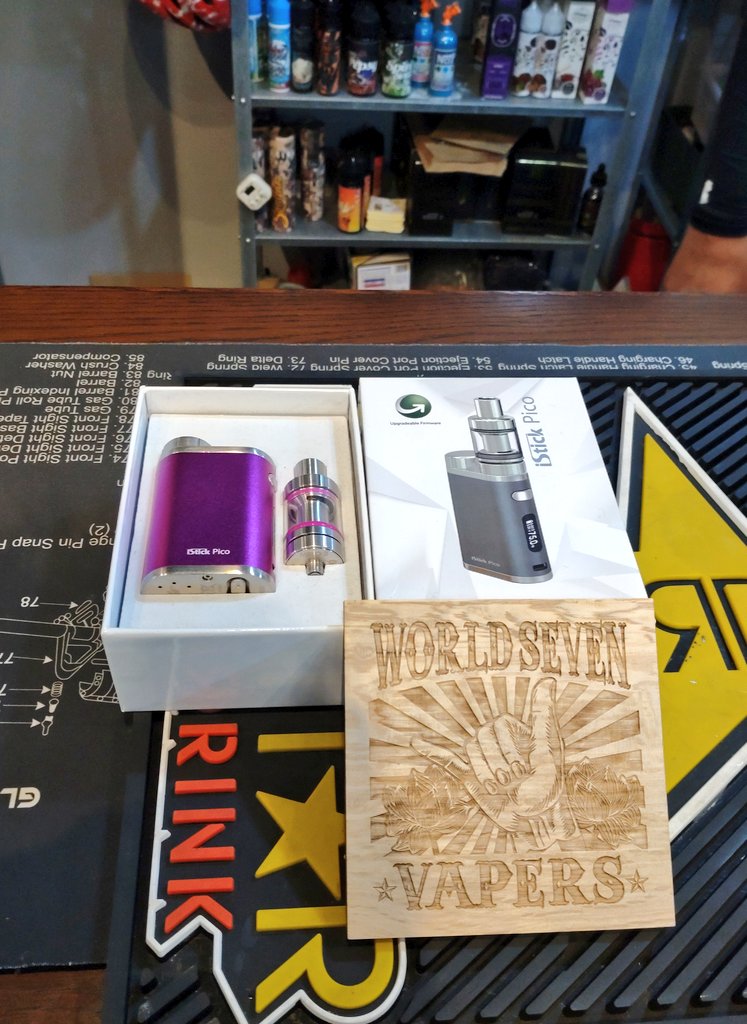 to_to_to_geo's tweet image. いつもの傘屋 兼 VAPE SHOPでラスイチ在庫なPicoを買う

#WSV