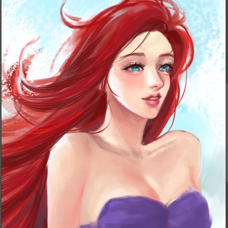 What I would give if I could live
Out of these waters
What I would pay to spend a day
Warm on the sand #ariel