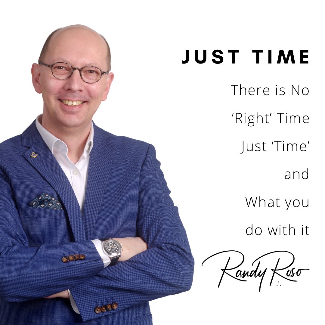 There is no ‘Right’ time
Just ‘Time’
and what you do with it.
.
.
.
.
.
#mindset #positivevibes #positivequotes #positivethinking #positivequote #quotes #positivity #psychology #positivepsychology #positivepsych #randyroso #time #ontime #justtime
