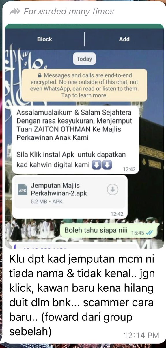 Tengah viral kat WhatsApp: