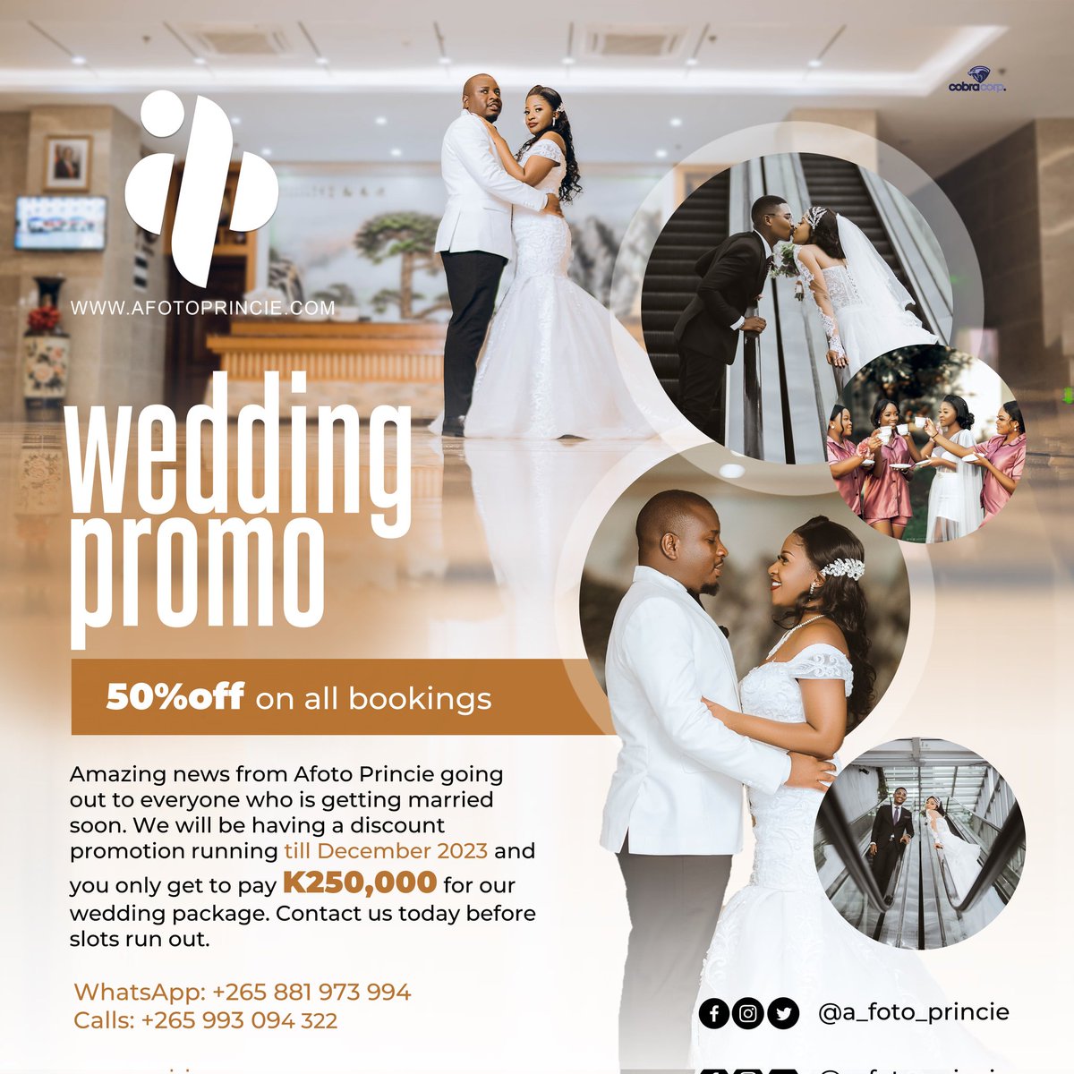 To everybody thats having a WEDDING SOON.

RT my next wedding client can be from your TL