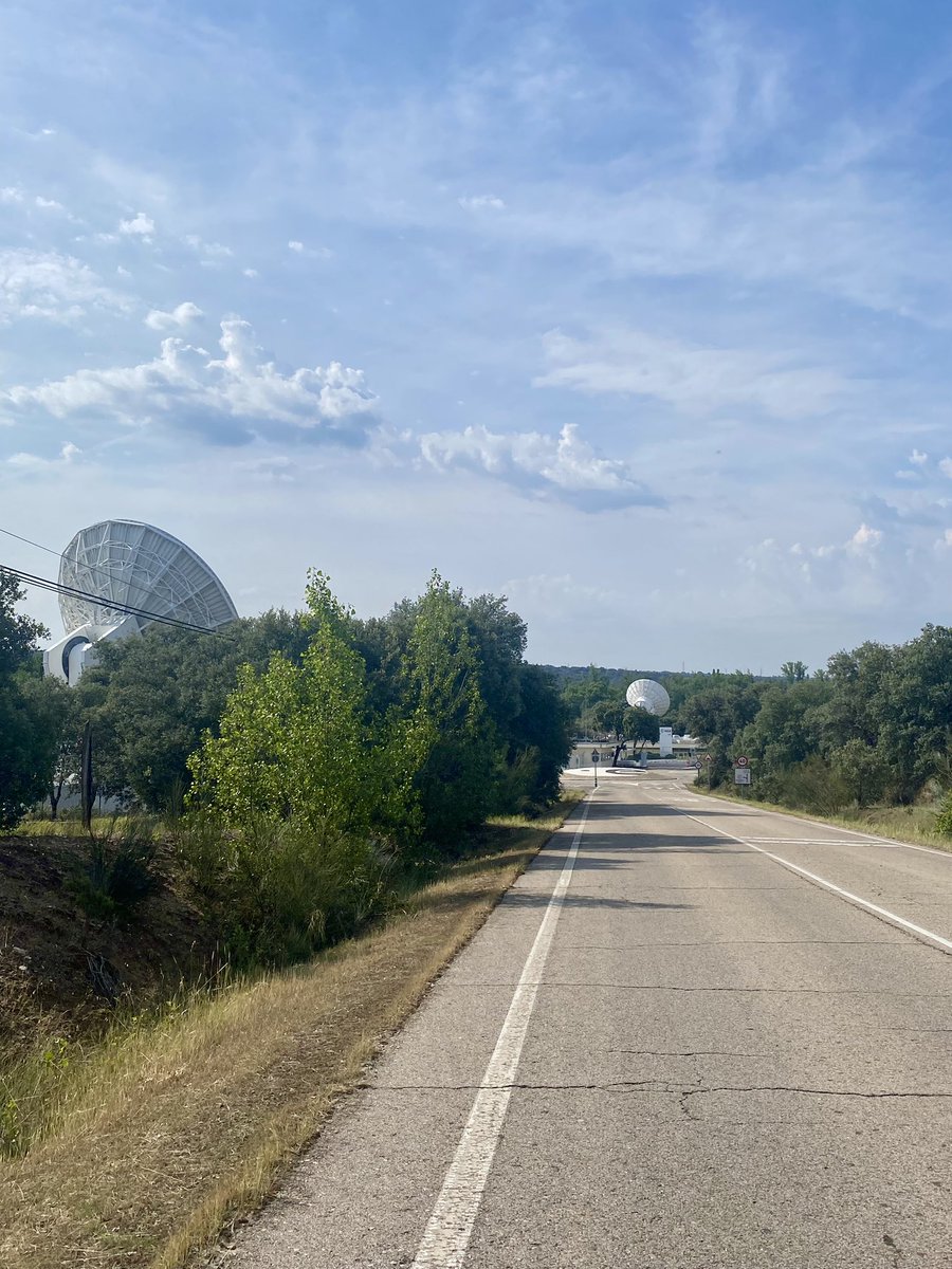 AstroRach's tweet photo. @esa #ESAC on a sunny weekend! #esac #esa https://t.co/7cLQzhcZDM