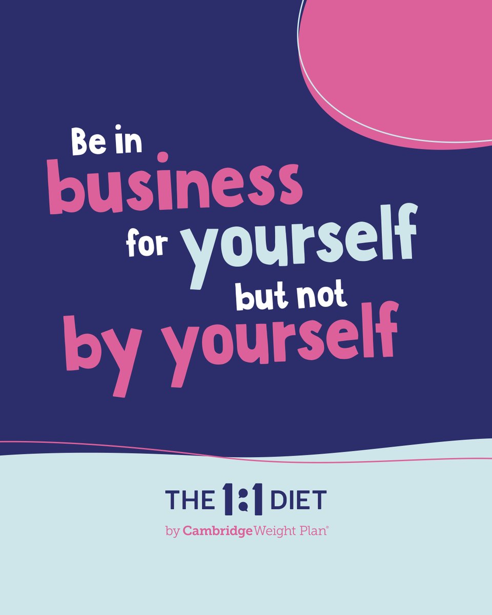 121cathmills's tweet photo. Becoming a Consultant with The 1:1 Diet means you'll have…
• The independence to build the business you want
• But also…
• The support of your sponsor, team and The 1:1 Diet Global Headquarters behind you.
You will never feel alone, so get in touch with me today https://t.co/JHdEQv2iM0