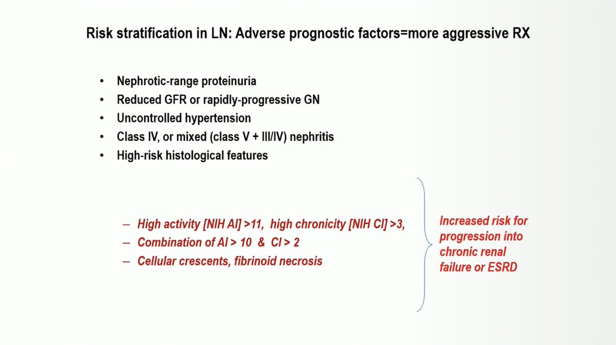 🧵2⃣ #EULAR2023 #SLE #Renal #biopsy and lupus #nephritis