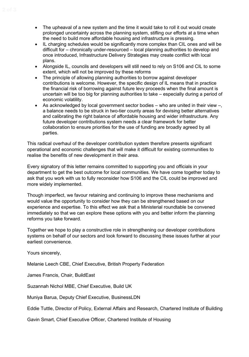 peterproperty's tweet photo. Entire sector rises as one to reject proposal for infrastructure levy, demanding the convening of a ‘ministerial round table’  to find ways of making present rackety system work better. Sometimes despair is the only reaction. https://t.co/0VZwydY5BU https://t.co/13BDf32UTz