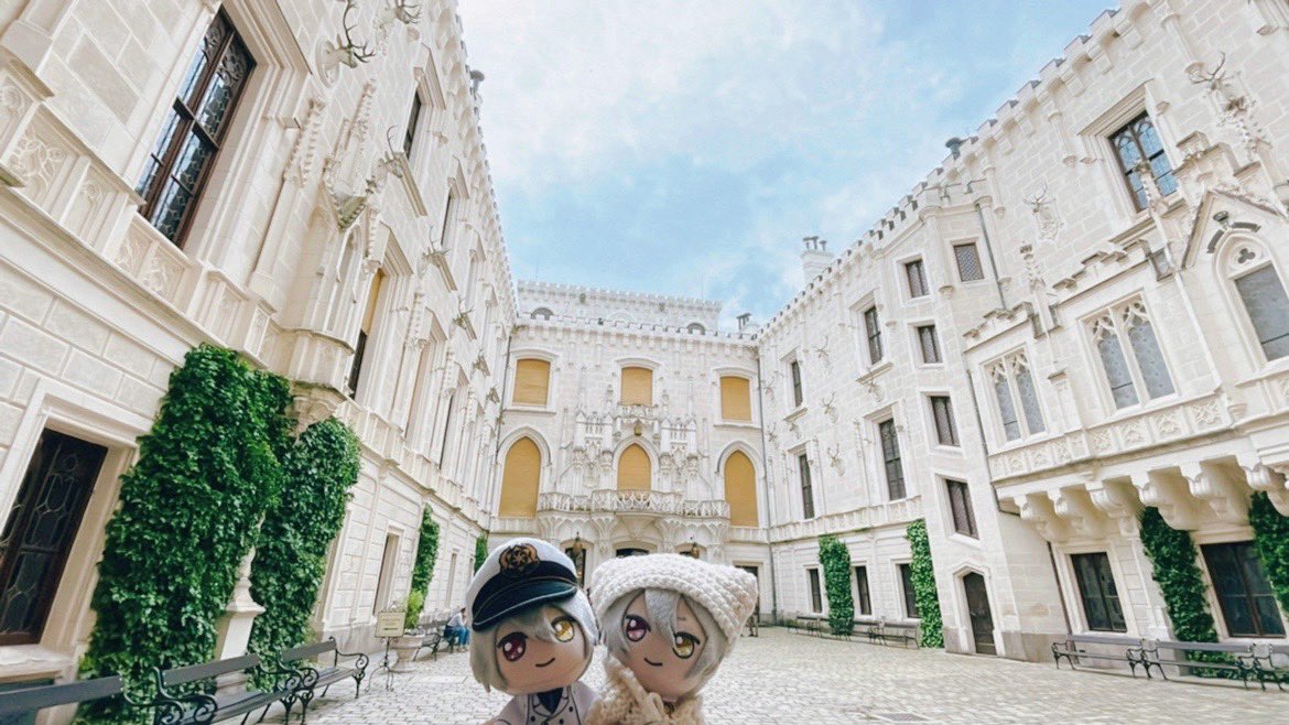 中庭と似てるけど、噴水ない⛲️
噴水見たかった😔