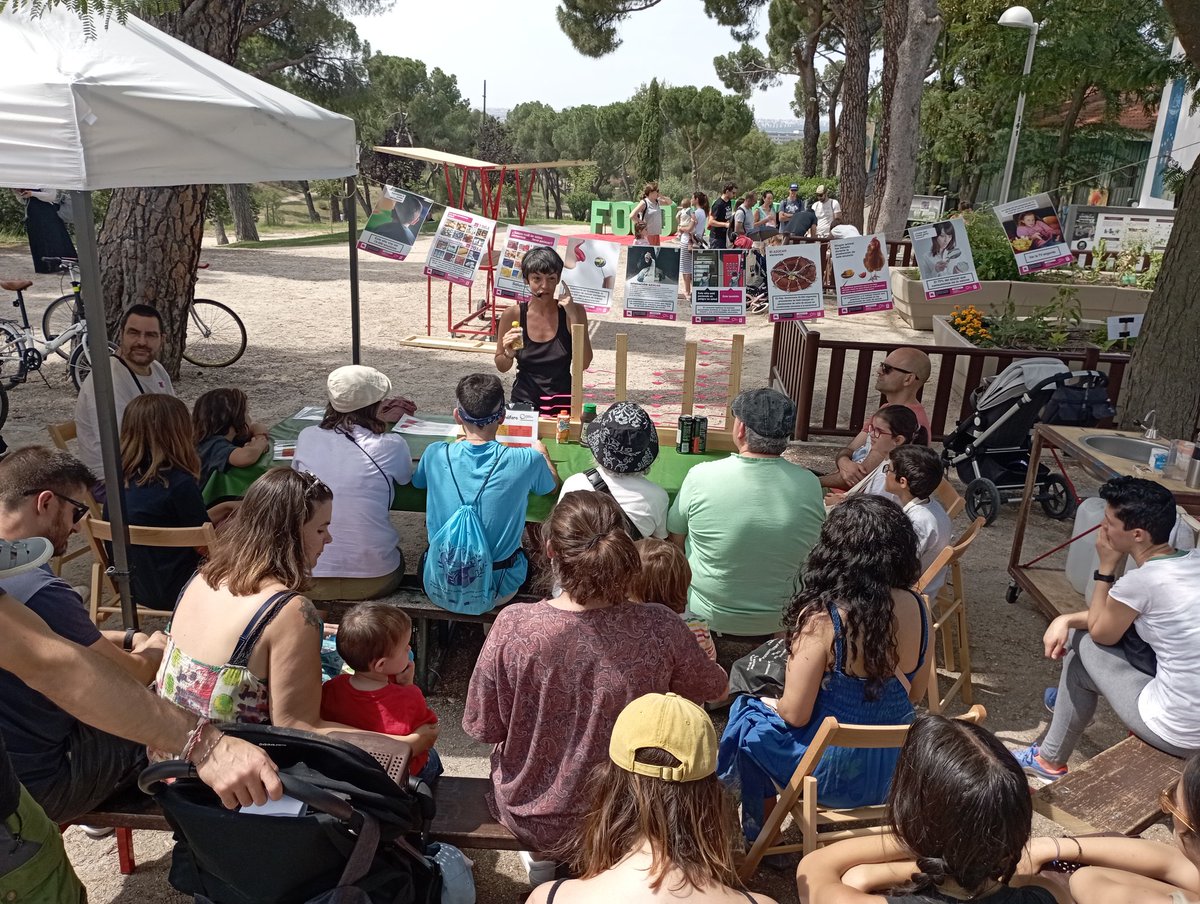 jordi_menendez's tweet photo. Hoy @JusticiaAliment desvelamos el azúcar oculto en los alimentos con el taller #25gramos dentro de la mañana #Foodwave organizada por Ayto de Madrid y @AxSolidaridad https://t.co/bPBEE1lOIZ