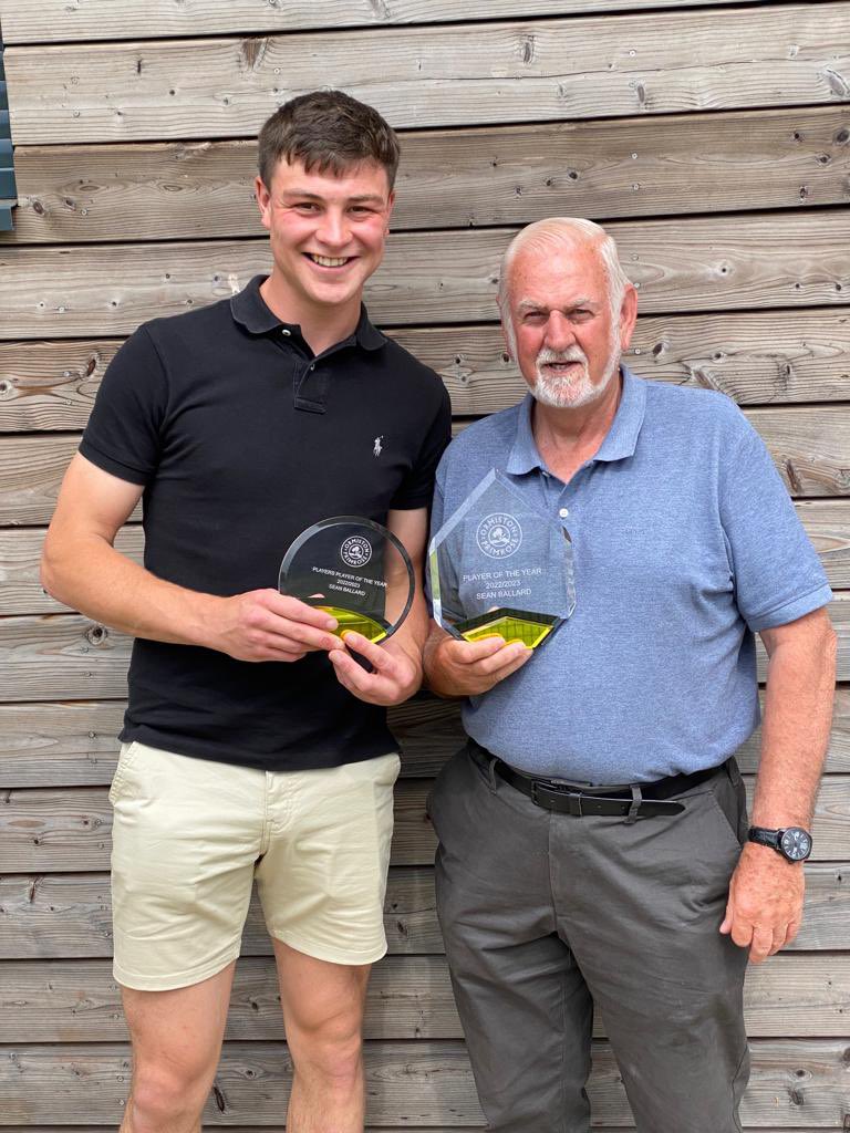 Yesterday saw the end of season awards day down at the club. A brilliant day/night was had ball. 1st award was Players player of the year and it went to Sean Ballard. His fellow team mates said he had been outstanding all season and deserved the award.