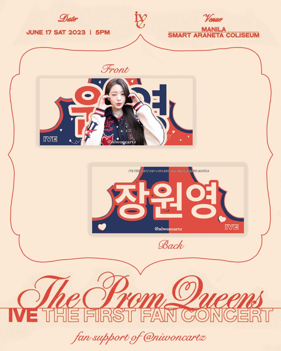 niwoncartz's tweet photo. 🦊 free claim wony banner & fanmade pocas!
୨୧ 20 SLOTS ONLY
☆ mbf
☆1 wony banner & 3 random pocas
☆ 10 pf shoulder sf (mod:sco)
— reply "mine"
#IVE #IVEinMNL #IVE_ThePromQueens
#IVEMNL2023 #아이브 https://t.co/50CTP0QAPr
