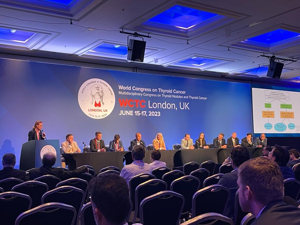 An amazing 3 days of presentations and interaction with colleagues from around the world at the ⁦<a href="/ThyroidCongress/">WCTC</a>⁩ ⁦<a href="/BAETS_UK/">British Association of Endocrine&Thyroid Surgeons</a>⁩ organised by Prof Tolley.